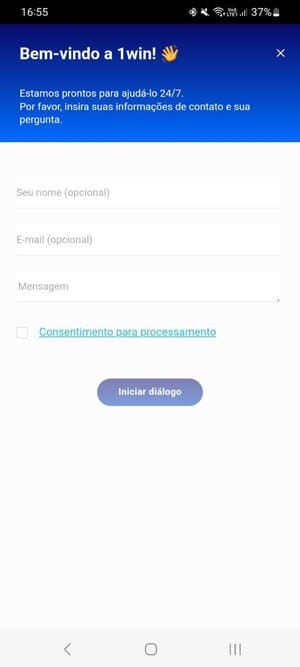 Contatar o Suporte ao Cliente