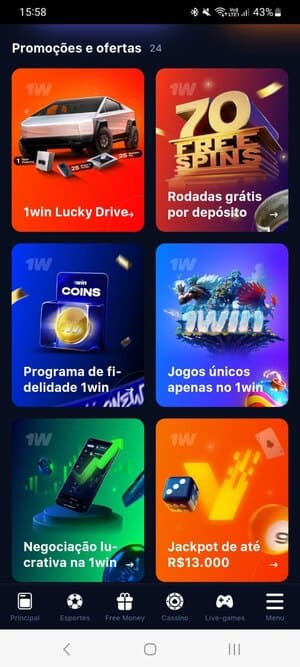 Promocodes para Jogos de Cassino