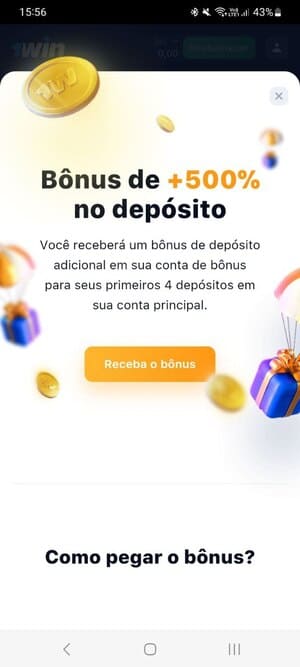 Todos os códigos promocionais no aplicativo 1Win